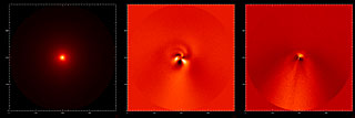Central Parts of Comet McNaught