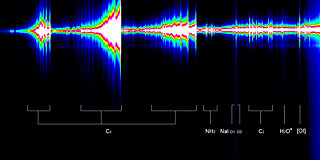 Spectrum of Comet McNaught