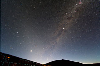 Zodiacal Light at Paranal