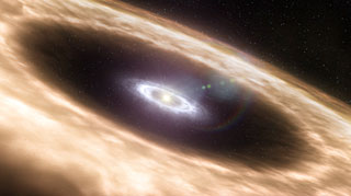 Planet-forming disc (Artist's Impression)