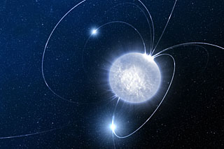 The Hibernating Stellar Magnet (artist's impression)