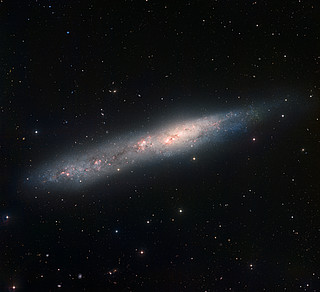 Irregular Galaxy NGC 55