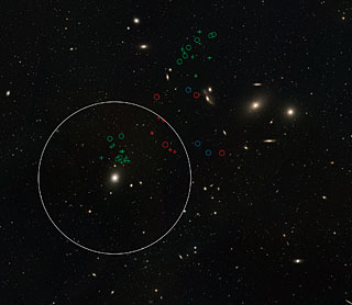 Nebulosas Planetarias en y alrededor de Messier 87