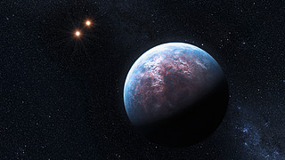 The system Gliese 667 (Artist’s impression)