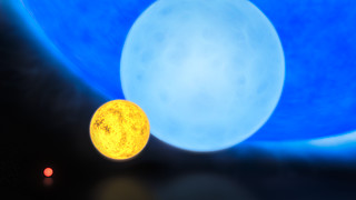 El tamaño de las estrellas