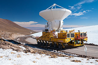 Antena europea de ALMA eleva el total en Chajnantor a 16