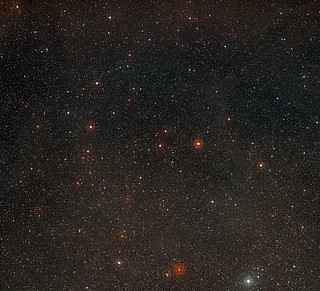Wide-field view of the sky around the star HD 85512