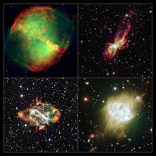 Galería de nebulosas planetarias bipolares 