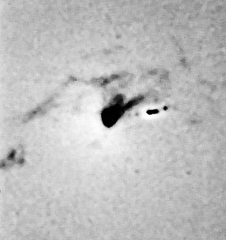 Detail in the galaxy M 87