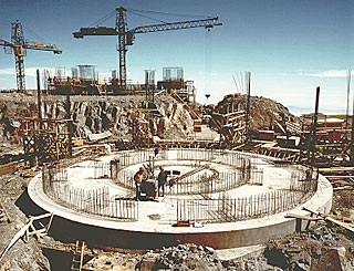 Early Construction on VLT