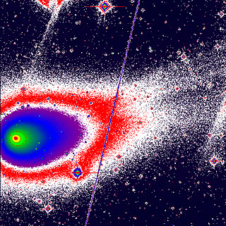 Comet Hyakutake Develops Two Tails