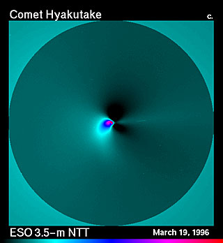 The Inner Coma of Comet Hyakutake