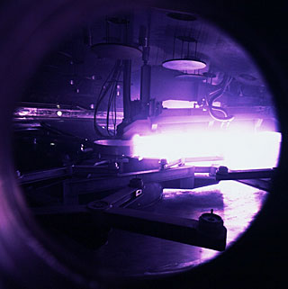 Giant Coating Plant for the VLT: a Porthole View