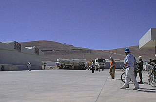 The Convoy Arrives at the Base Camp