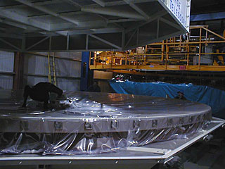 VLT 8.2-m Zerodur Mirror Inspection