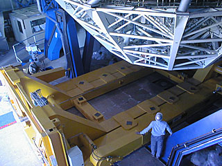Installation of the M1 cell and mirror