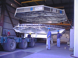 Mirror Installed on First VLT Unit Telescope