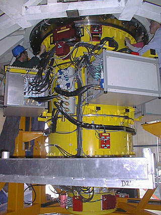 First Major Astronomical Instrument Mounted on VLT