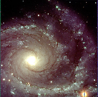 Spirální galaxie NGC 2997
