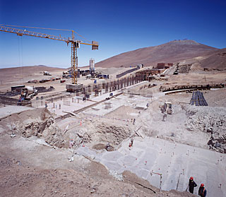 Paranal Residencia Under Construction