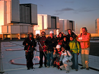 GalileoMobile visits Paranal