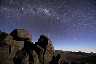 The Milky Way seen from the Atacama Desert