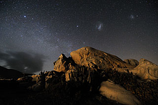 Starry night at the Atacama Desert Coast 