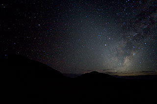 Mléčná dráha nad observatoří ALMA