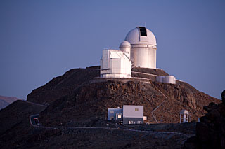 La Silla Telescopes in Twilight