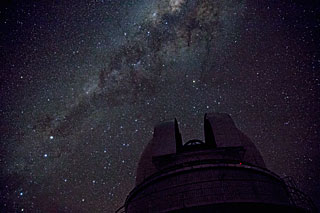 The Milky Way above La Silla