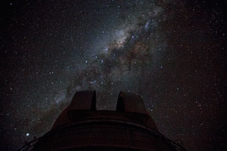 The Milky Way above La Silla
