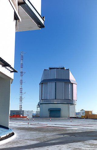 VST enclosure at Paranal