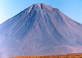 Licancabur on the Way to ALMA