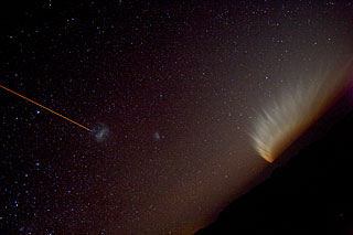 LGSF, the Magellanic Clouds and comet McNaught
