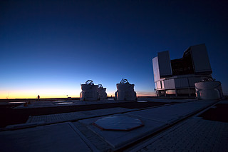 Twilight over the VLT