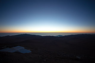 Twilight at Paranal
