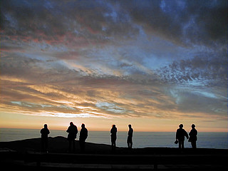 Sunset at Paranal