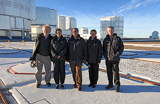 Austrian Delegation visits Paranal
