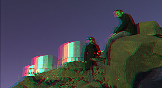 3D Glimpse into the Life of Two Astronomers