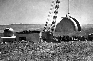 Assembling the ESO 1-metre telescope