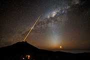 Das VLT und die leuchtend helle Milchstraße