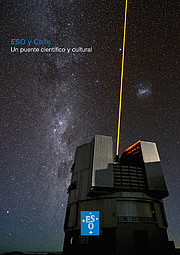 Titelseite der Broschüre „Die ESO & Chile“ auf Spanisch