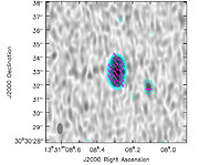 O quasar 3C 286 observado pelo ALMA