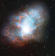 La exhibición de CONCERTO comienza con una nueva visión de la Nebulosa del Cangrejo