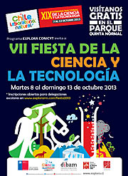 Afiche oficial de “Fiesta Chile: Laboratorio Natural”