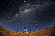 ELT site testing — Cerro Armazones by night