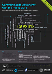 Poster da conferência CAP2013