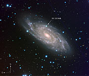 Spiral galaxy NGC 6118 and SN 2004dk