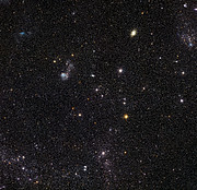 Detailed view of a section of the Large Magellanic Cloud