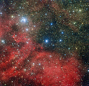 Stjernehoben NGC 6604 og dens omgivelser